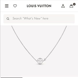 ❌SOLD❌LOUIS VUITTON IDYLLE BLOSSOM NECKLACEDIAMOND